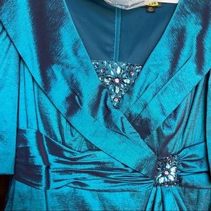 Teal Formal Occasion Dress 18W